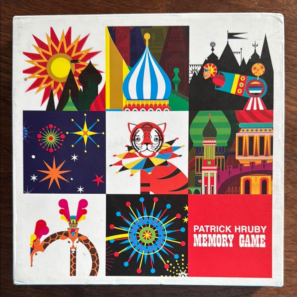 Patrick Hubry Memory Game - Colorful original art and Design